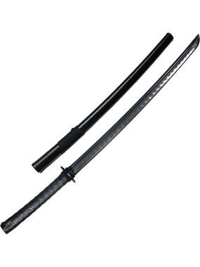 Polypropylene Training Sword for Martial Arts - 39" with Black Saya Scabbard